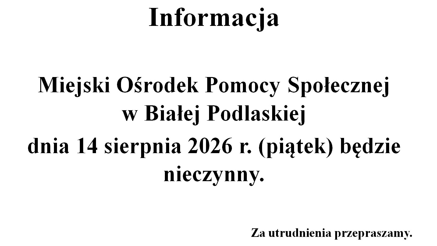 Baner Informacja